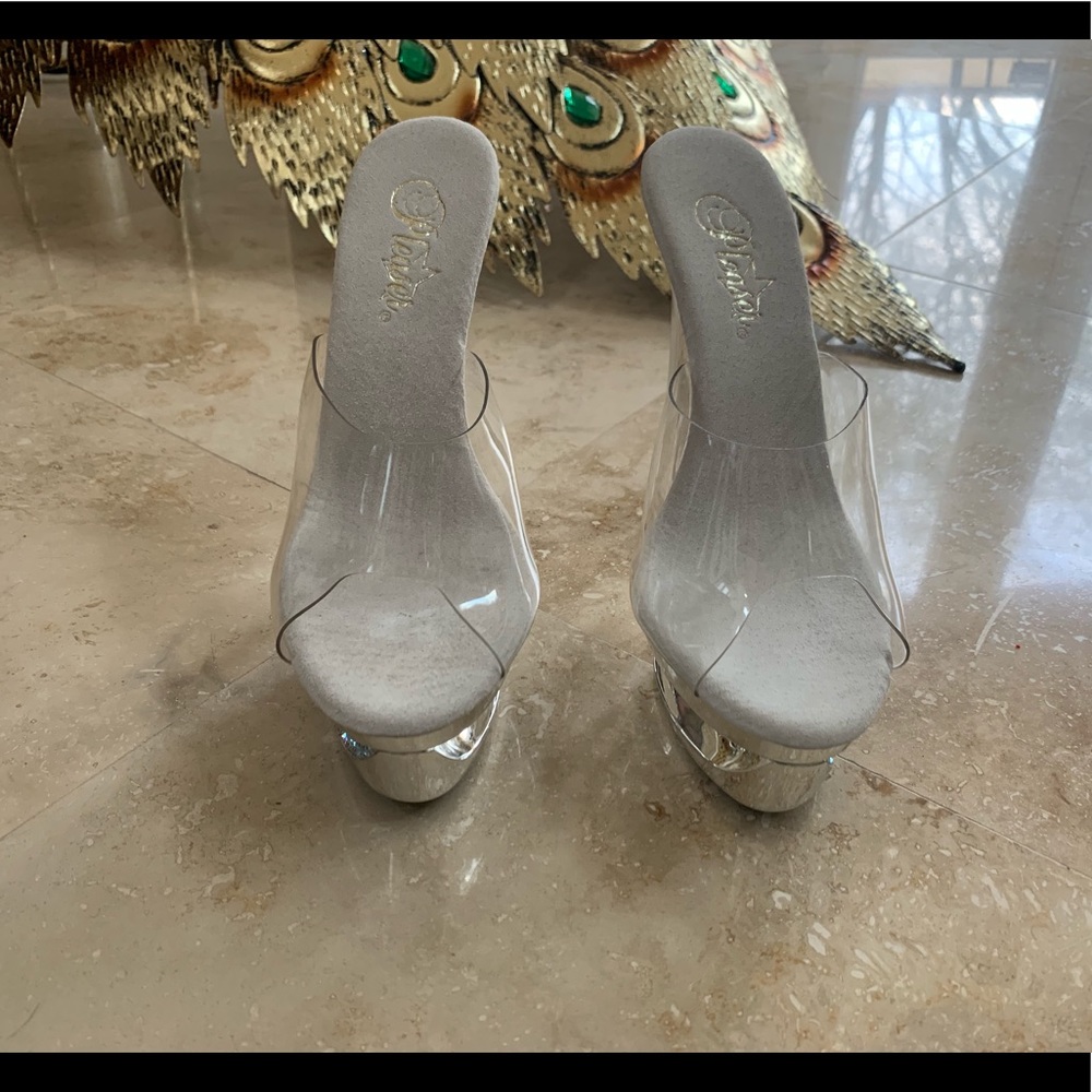 New Pleaser Heel bejeweled Size 9
